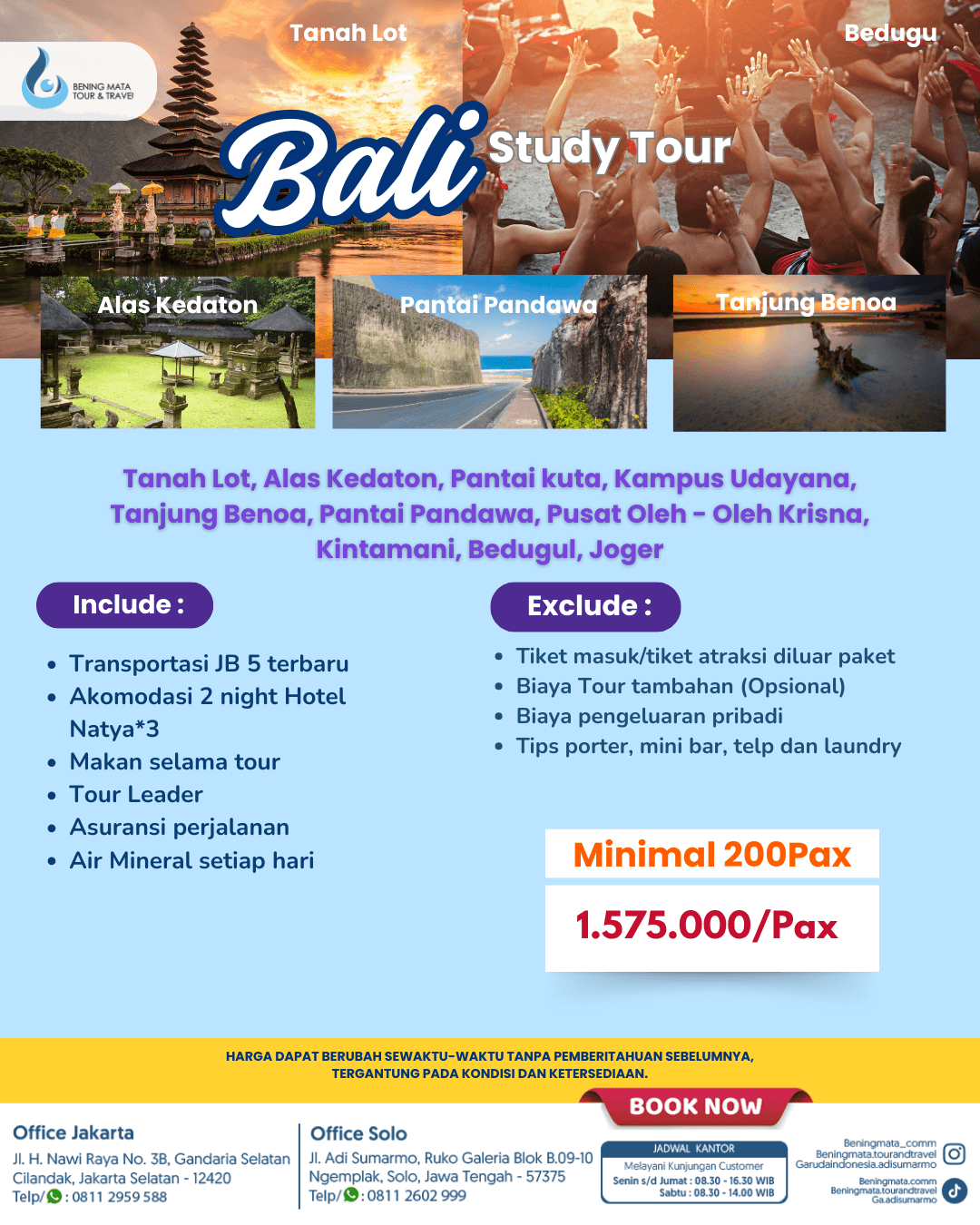 Study Tour Bali